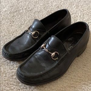 Black Gucci shoes